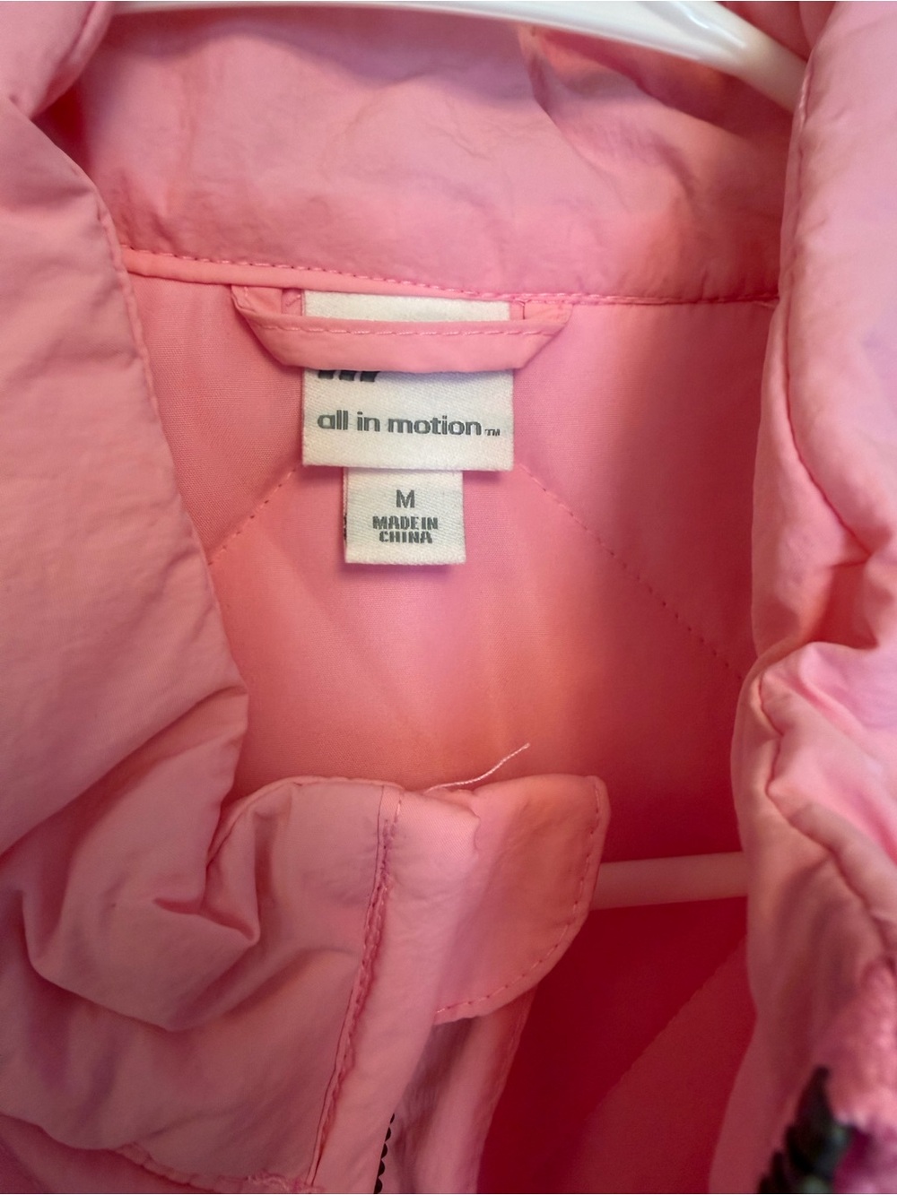 all in motion Quilted Light Pink Puffer Jacket - Picture 3 of 3
